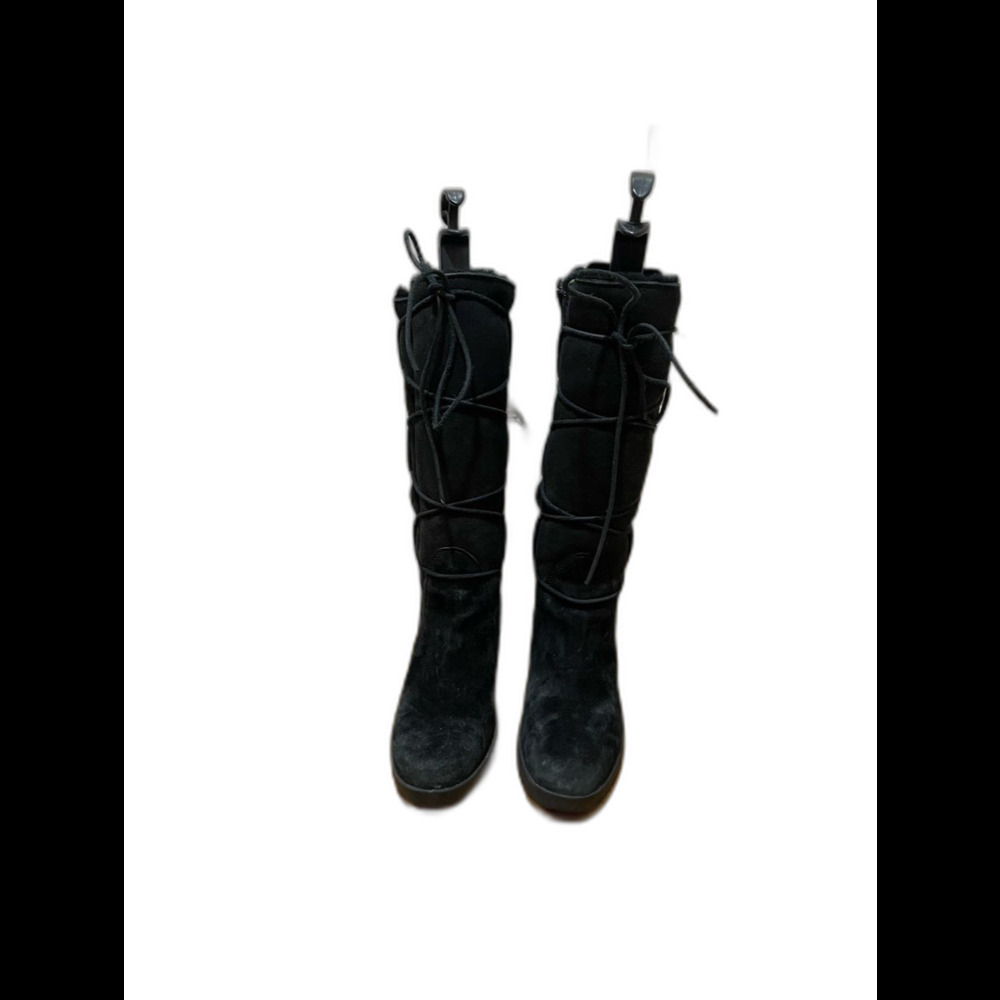 Ugg Elsey Shearling Wedge Knee High Boots